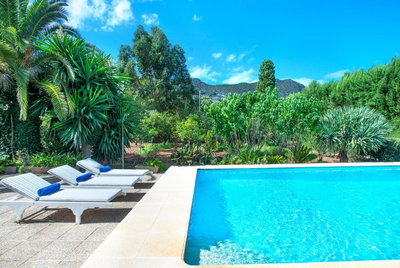 Owl Booking Villa La Font - Relax With A Big Pool Pollenca Exterior photo