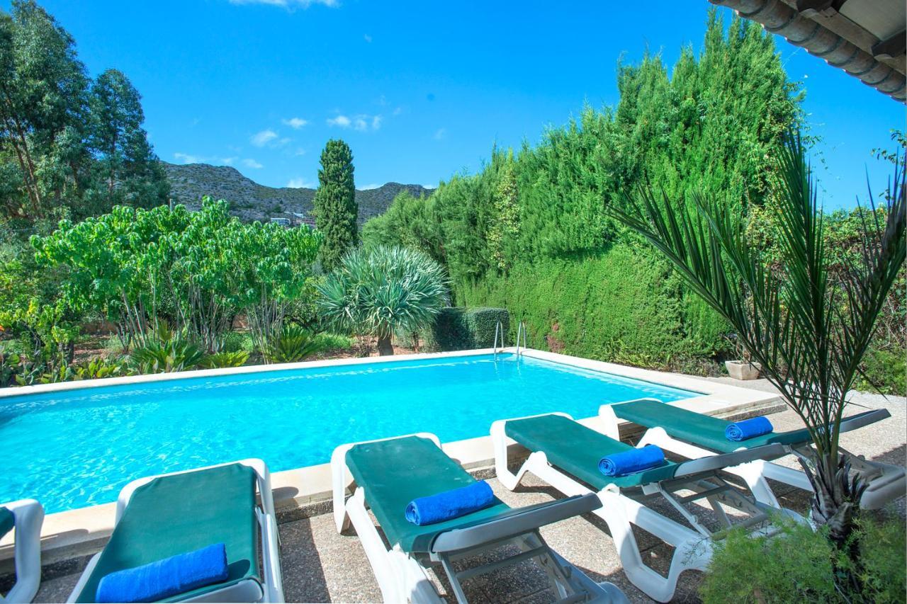Owl Booking Villa La Font - Relax With A Big Pool Pollenca Exterior photo